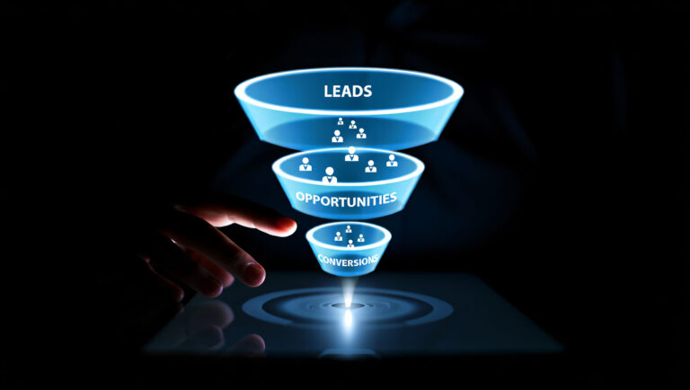 Example of successful B2B sales funnel in marketing